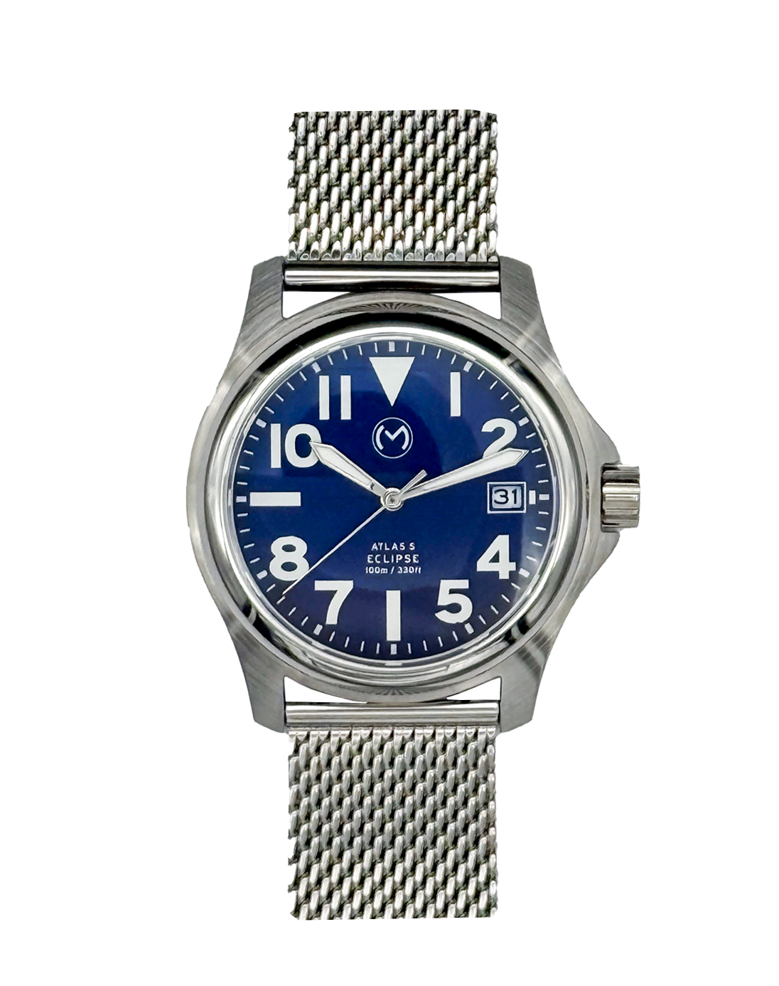 Atlas Eclipse Solar Blue Dial [38mm]