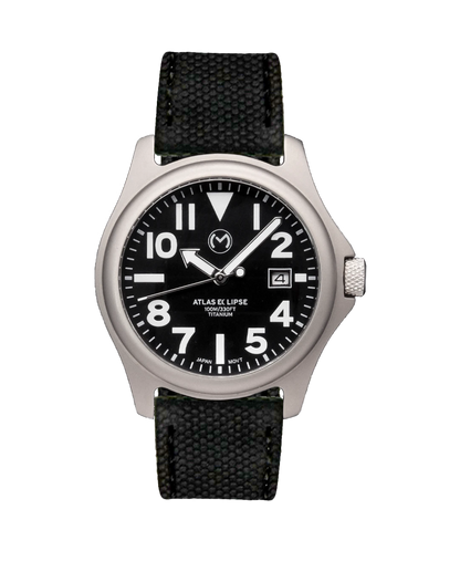 Atlas Eclipse Solar Black Dial [38mm]