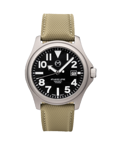 Atlas Eclipse Solar Black Dial [38mm]