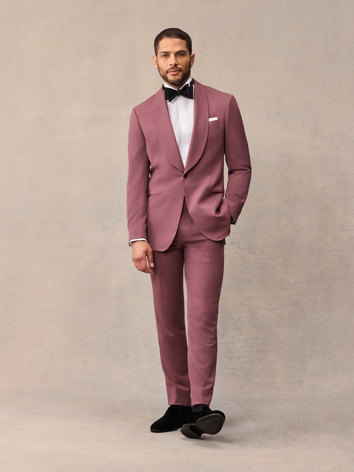 Rose Shawl Collar Tuxedo