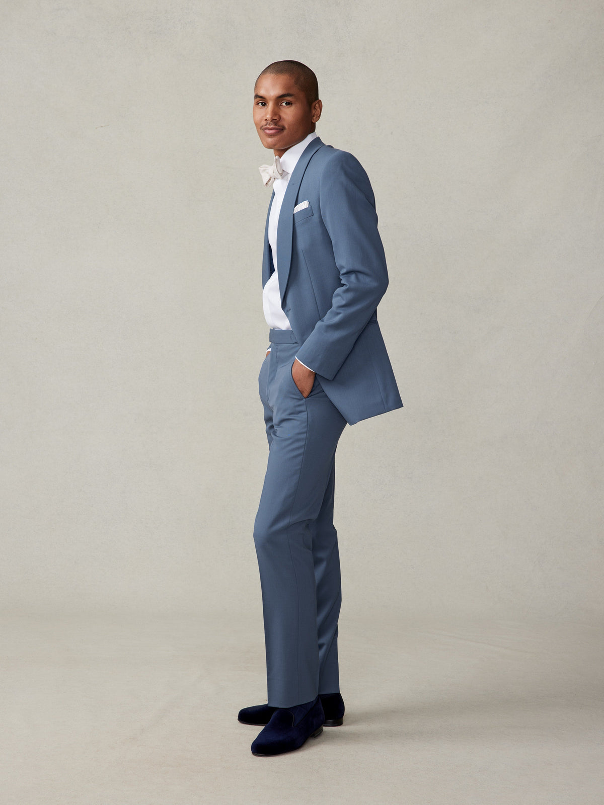 Lake Blue Shawl Tuxedo