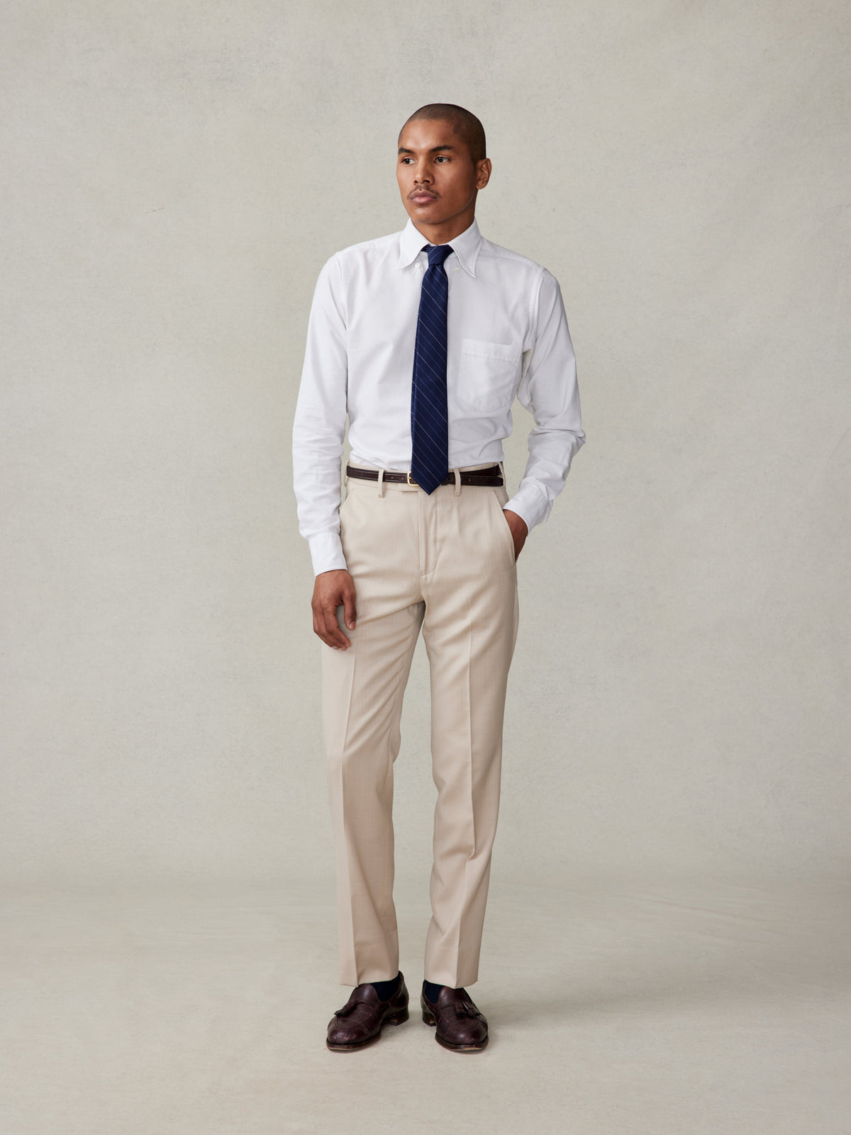 Tan Suit