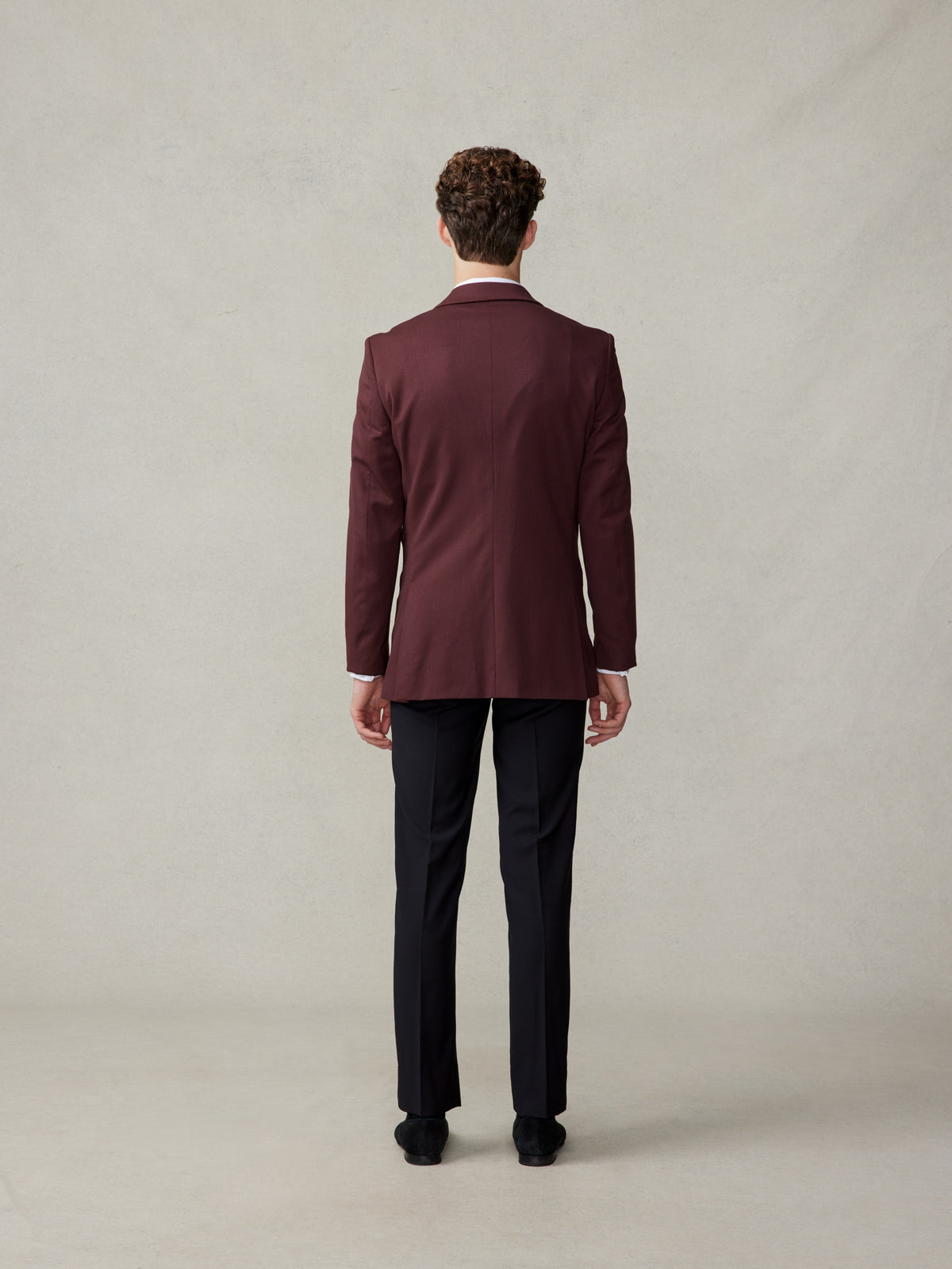 Burgundy Shawl Jacket Tuxedo