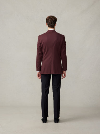 Burgundy Shawl Jacket Tuxedo