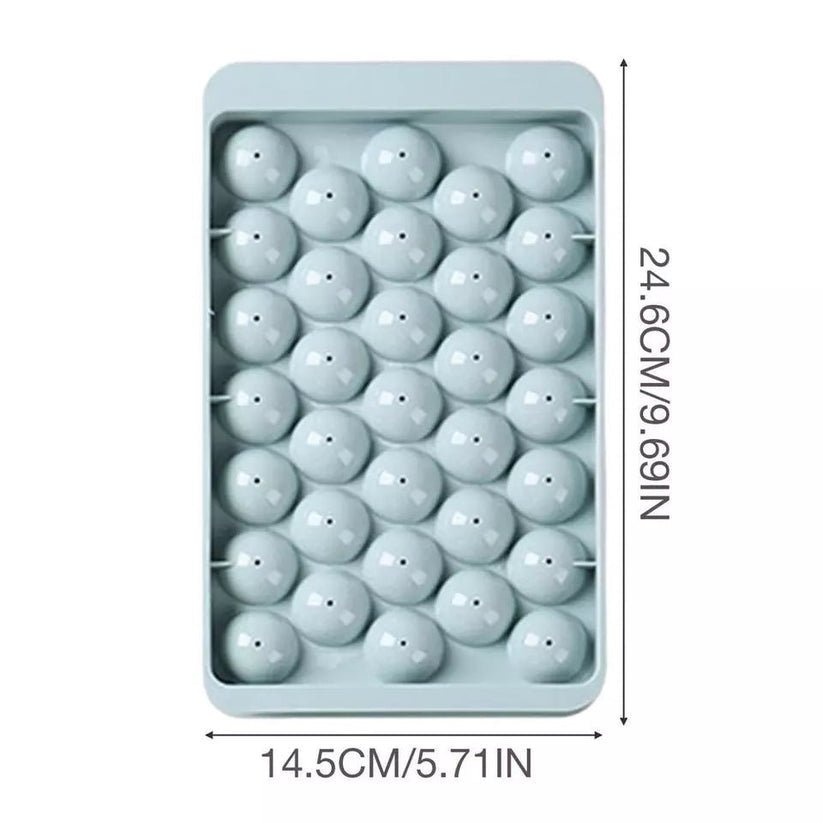 33 Ball Ice Cube Tray – Round Ice Mold with Easy Release Design