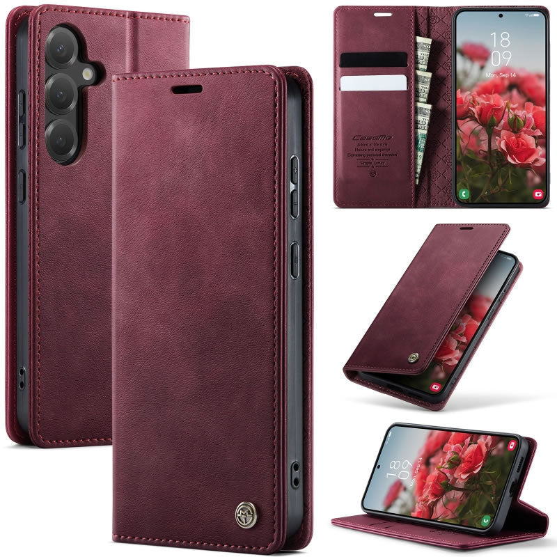 [FREE SHIPPING] CASEME FLIP LEATHER CASE FOR SAMSUNG S25 PLUS