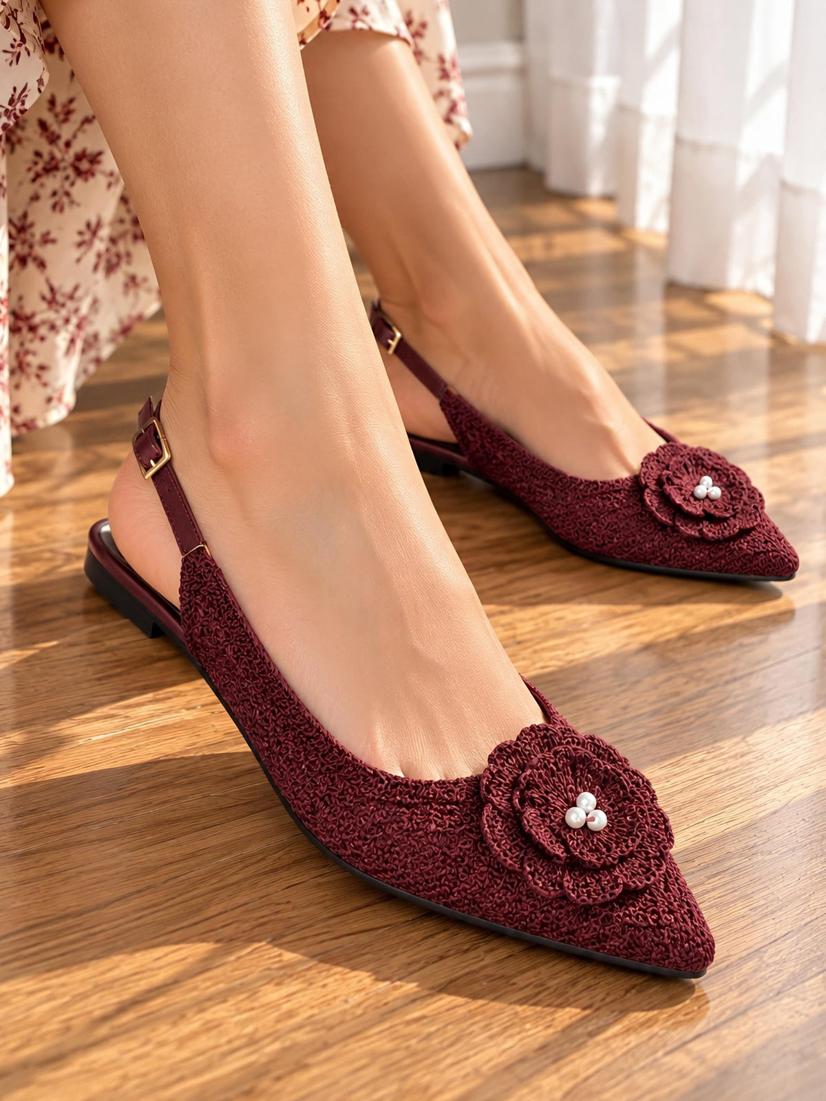 Michelle Woven Pumps