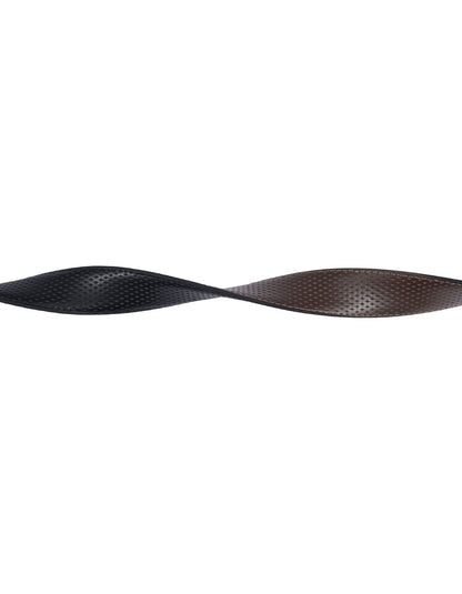 Black Dotted Reversible Formal Belt