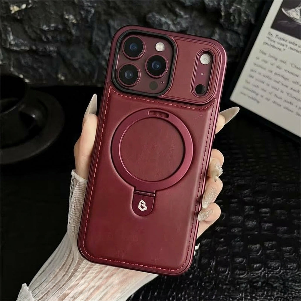 [FREE SHIPPING] BRACKET HOLDER MAGSAFE KICKSTAND CASE FOR IPHONE 18 PRO MAX