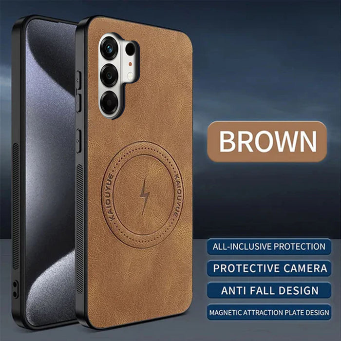 [FREE SHIPPING] SLIM MAGSAFE LEATHER CASE FOR TECNO CAMON 50/CAMON 50 PRO