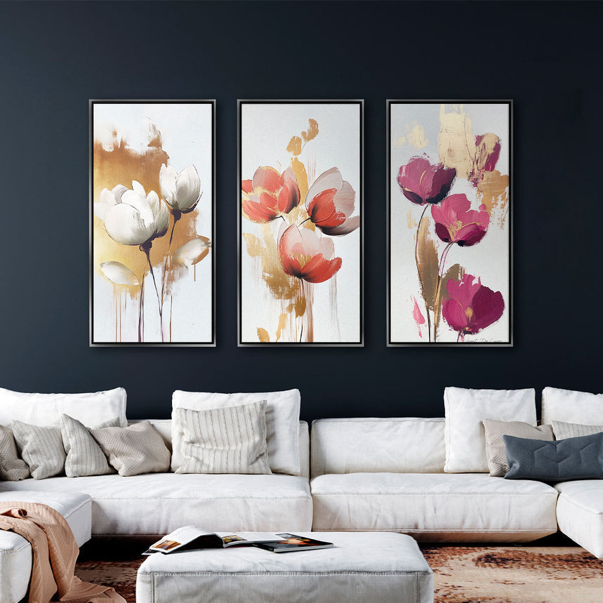 Elegant Flowers - 3 Parts