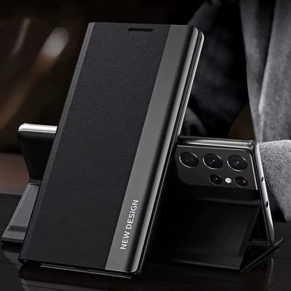 [FREE SHIPPING] CLASSIC BUSINESS FLIP CASE FOR SAMSUNG S24 ULTRA