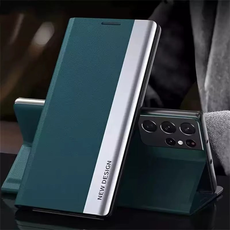 [FREE SHIPPING] CLASSIC BUSINESS FLIP CASE FOR SAMSUNG S25 ULTRA