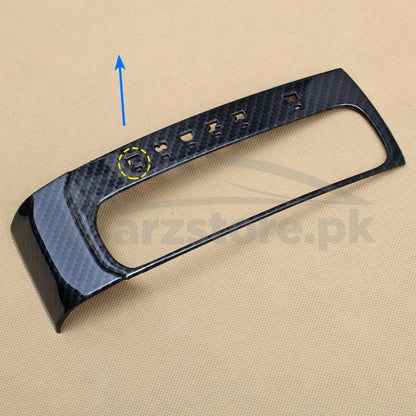 Carbon Fiber Gear Shift Trims For Honda Civic Model 2016-2021