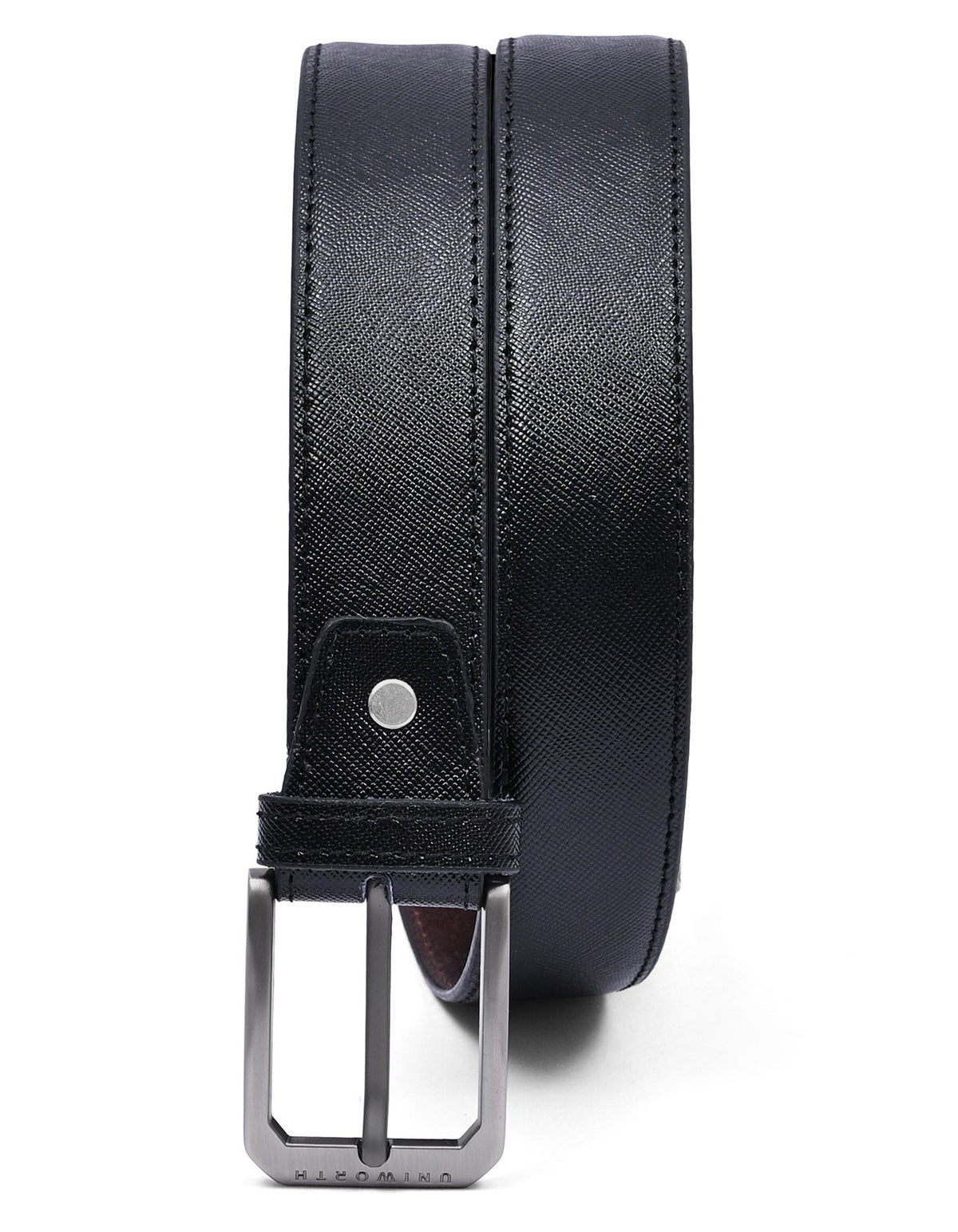 Black Plain Formal Belt