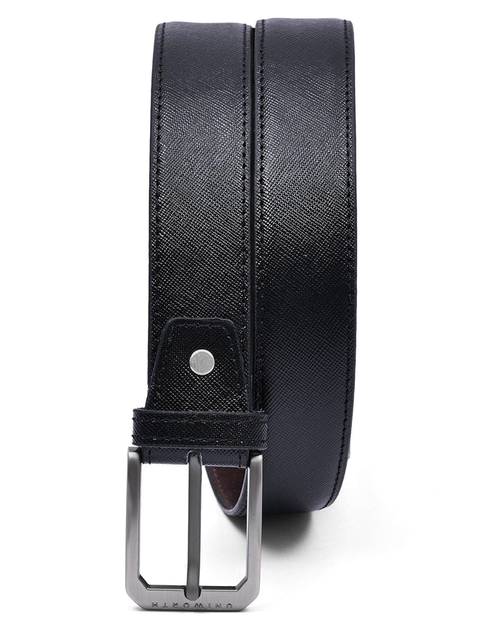 Black Plain Formal Belt