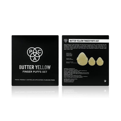 Butter Yellow Finger Puffs Set