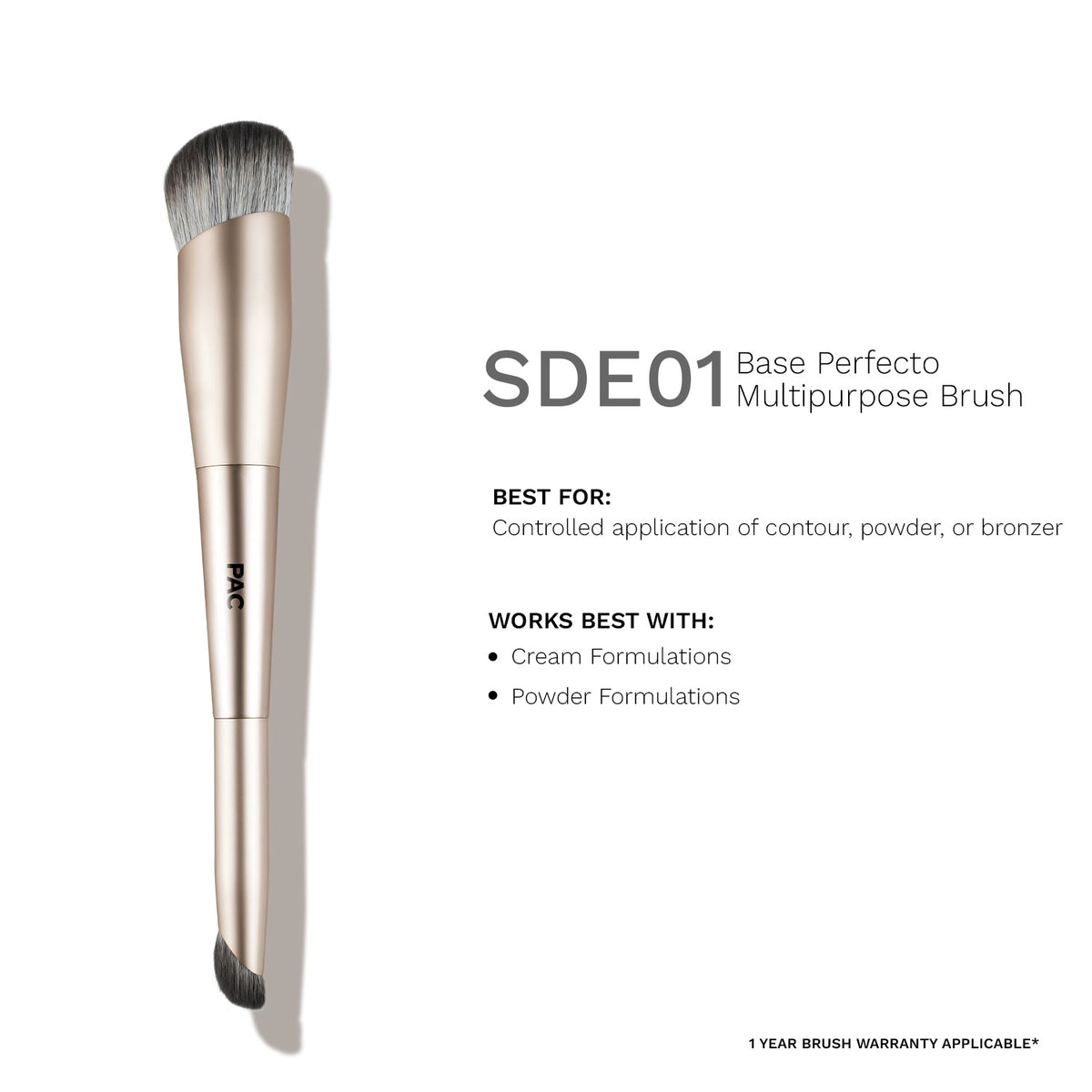 SDE 01 Base Perfecto Multipurpose Brush