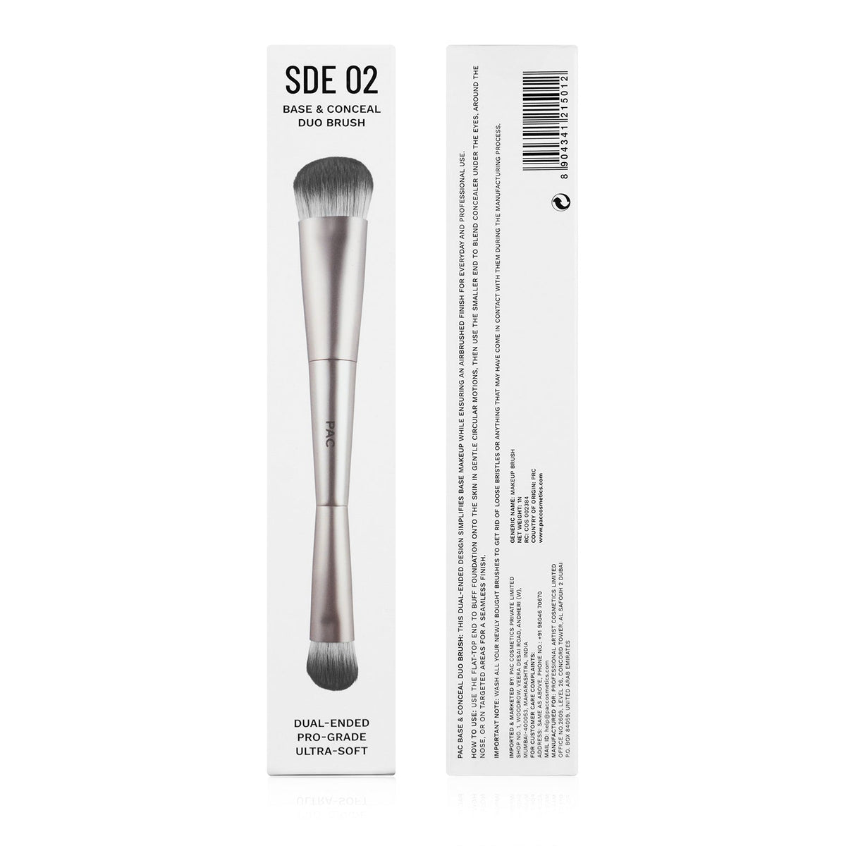 SDE 02 Base & Conceal Duo Brush