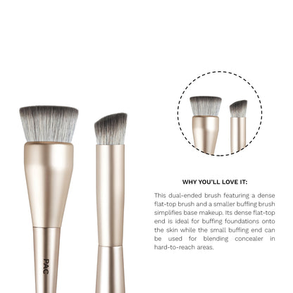 SDE 03 Dual-Ended Foundation & Concealer Brush