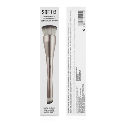 SDE 03 Dual-Ended Foundation & Concealer Brush