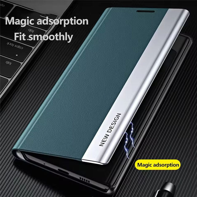 [FREE SHIPPING] CLASSIC BUSINESS FLIP CASE FOR  REDMI NOTE 15 PRO