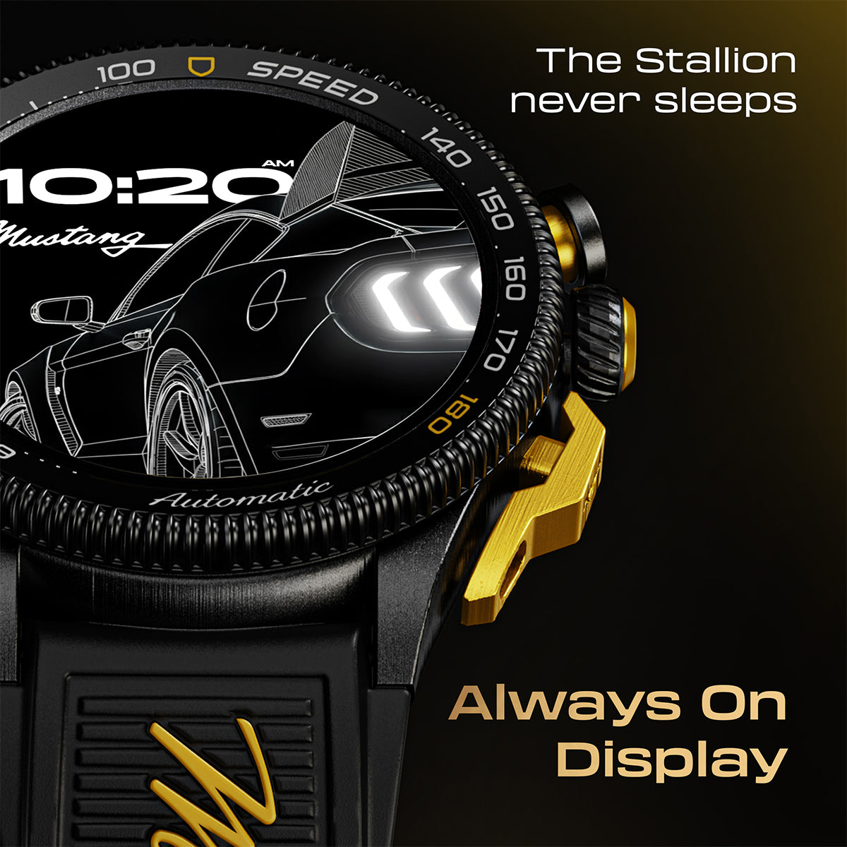 Mustang® Official Collab - Stallion Nitro Black