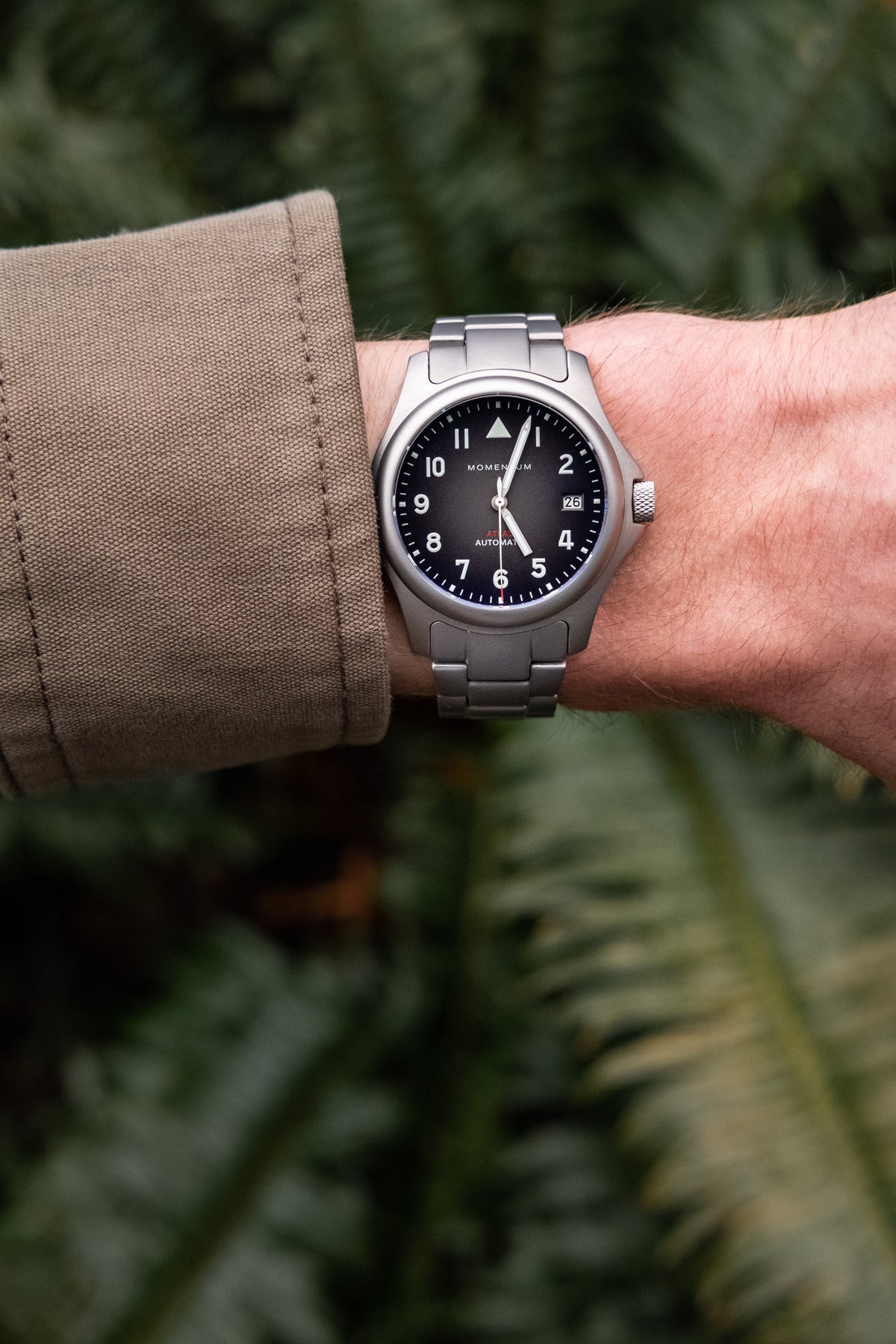 Atlas Automatic Gradient Black [38mm]