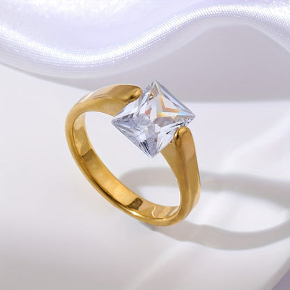 Squared Wedding Ring