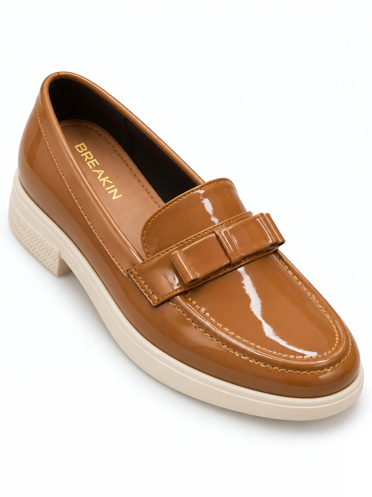 Denvia Patent Platform Loafers