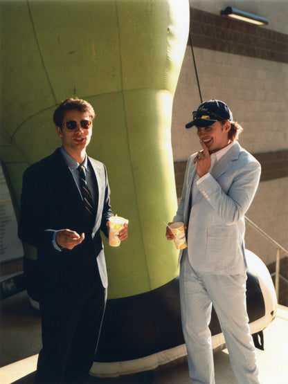 Blue & White Seersucker Suit