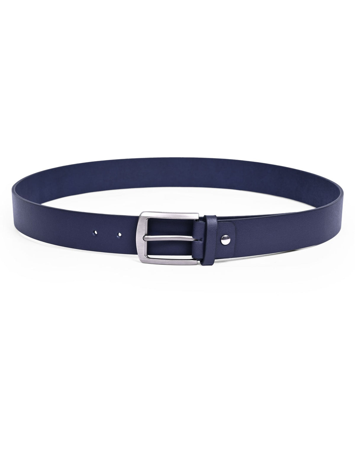 Navy Plain Casual Belt