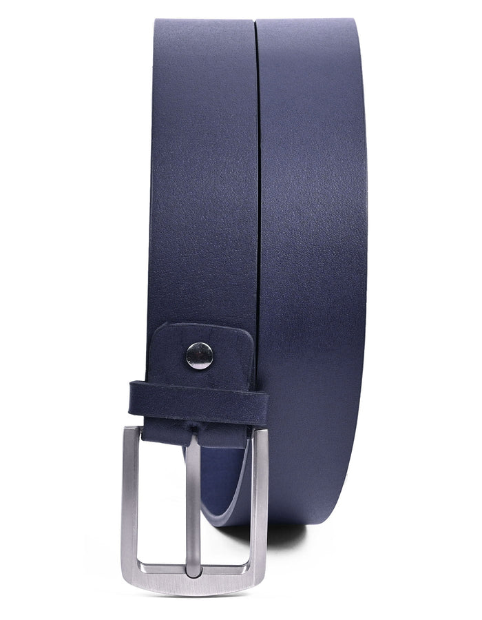 Navy Plain Casual Belt