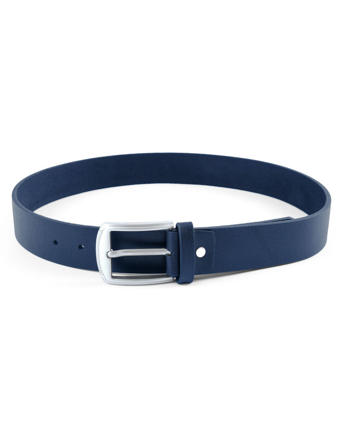 Navy Texture Casual Belt
