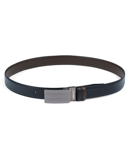 Black Texture Formal Belt