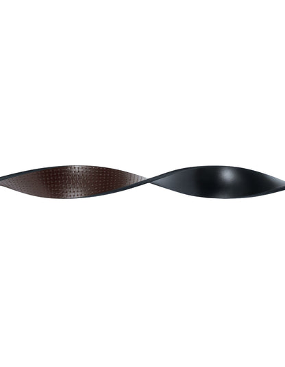 Coffee Texture Reversible Formal Belt