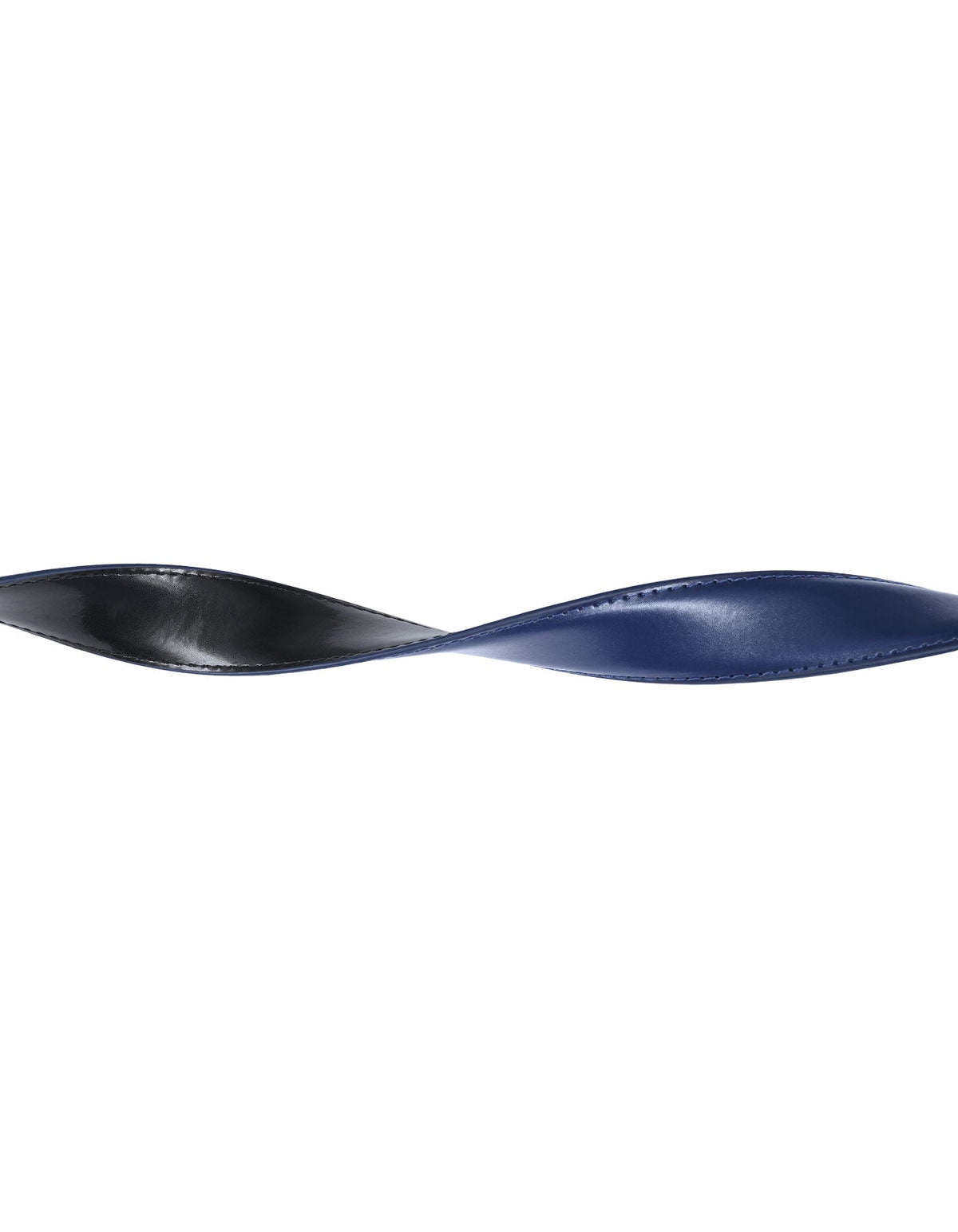 Navy Plain Reversible Formal Belt