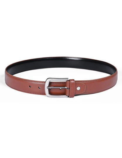 Burgundy Plain Formal Belt