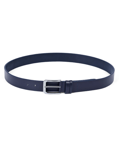 Navy Plain Formal Belt