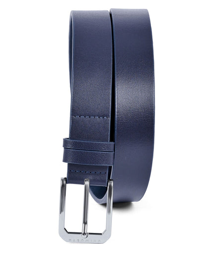 Navy Plain Formal Belt