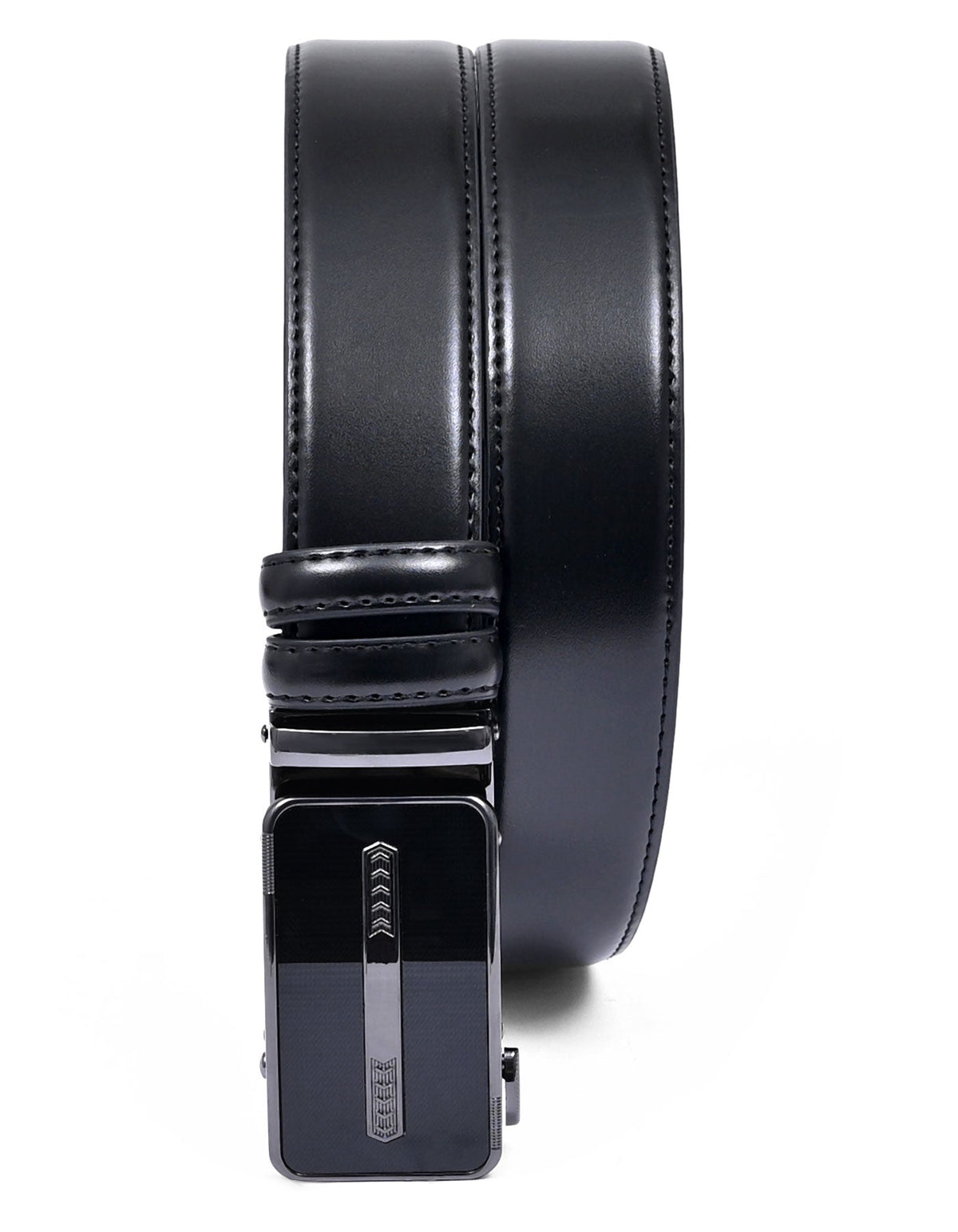 Black Plain Formal Belt