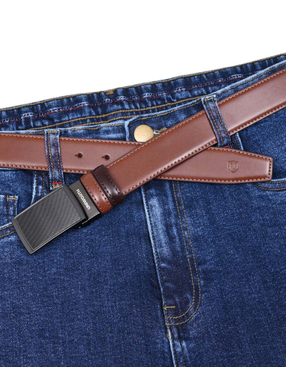 Tan Plain Reversible Formal Belt