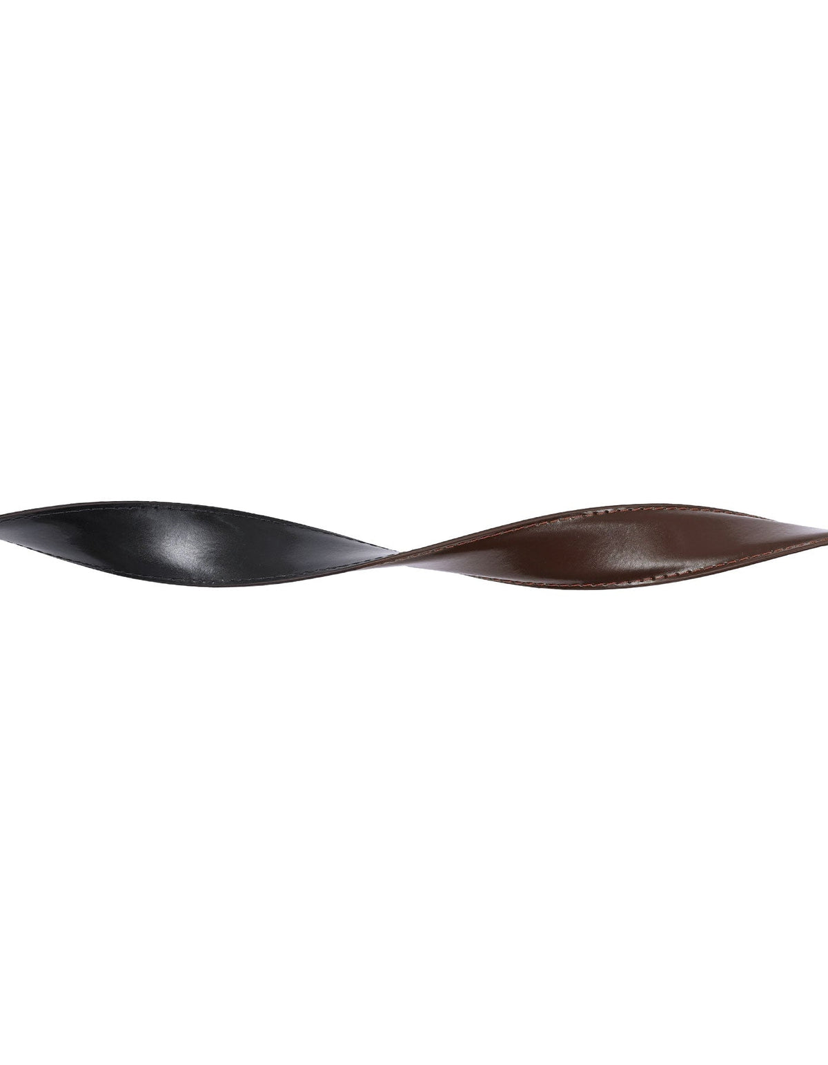 Brown Plain Reversible Formal Belt