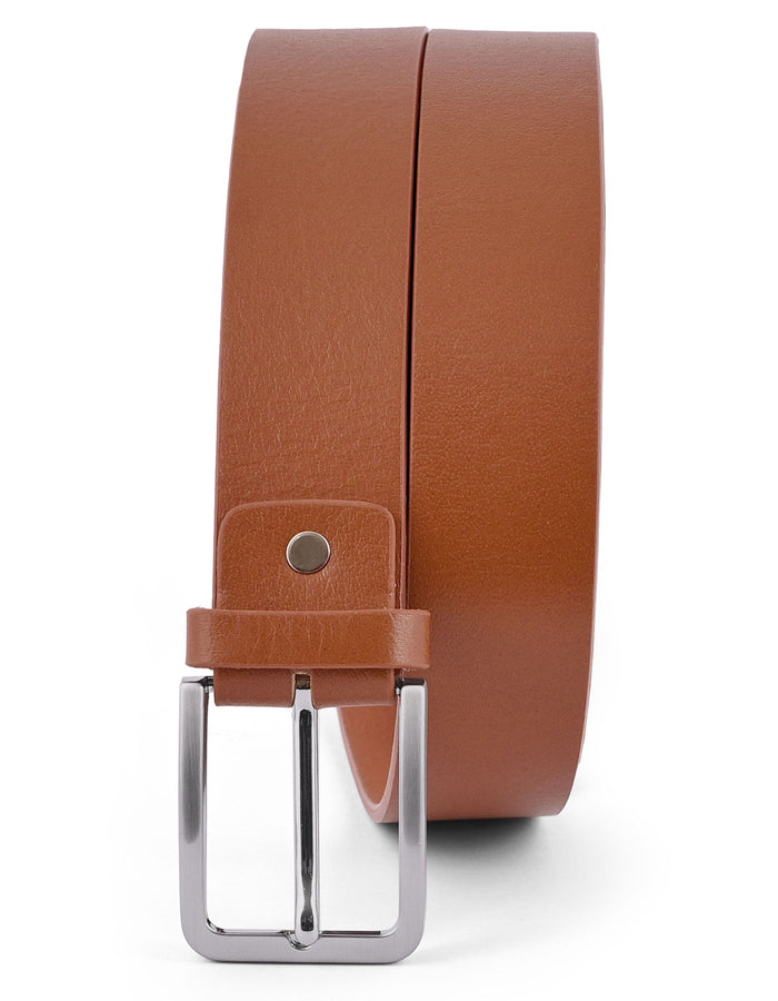 Brown Plain Formal Belt
