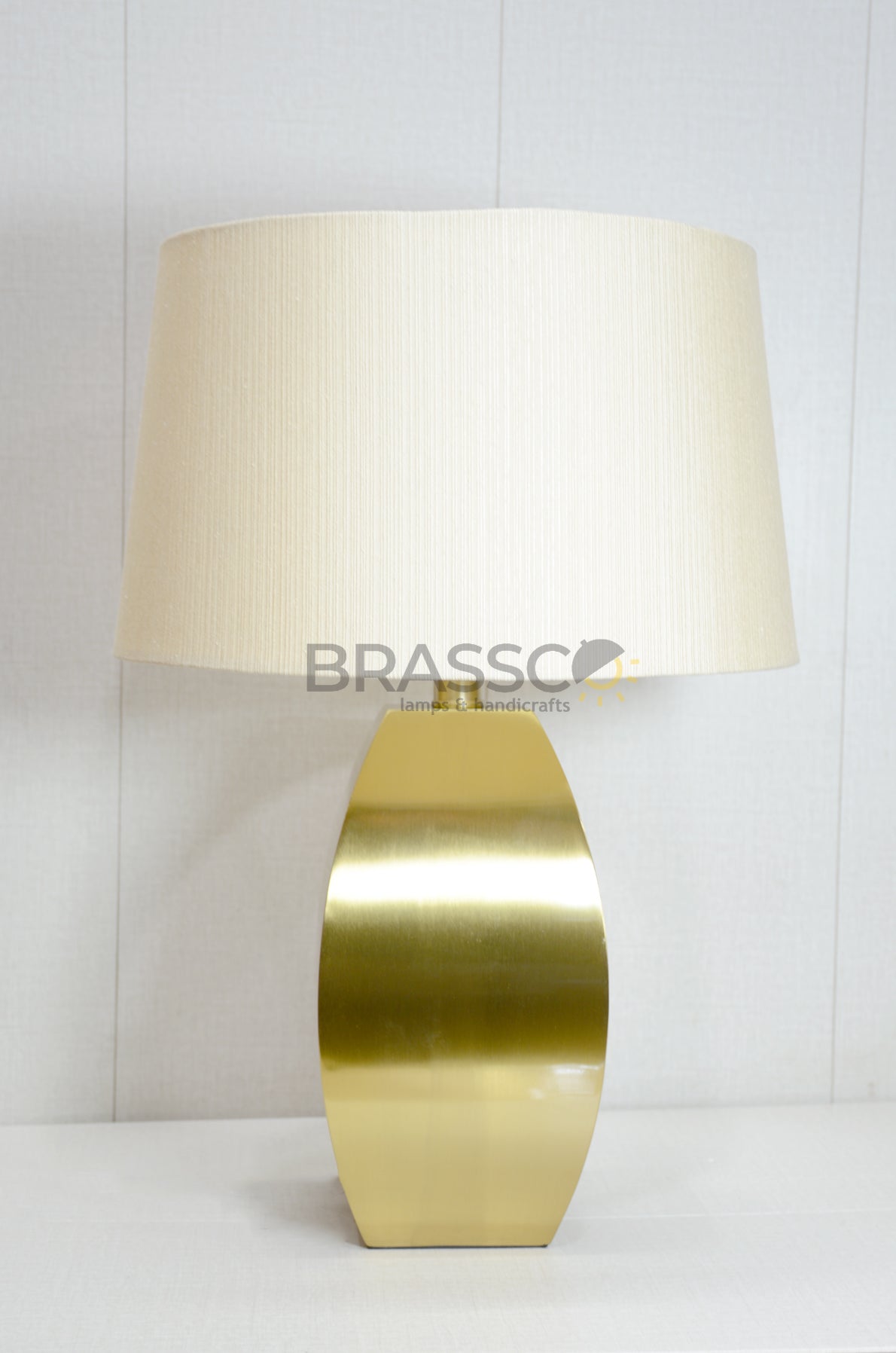 Brass SQ Metal Table Lamp - Precious Collection