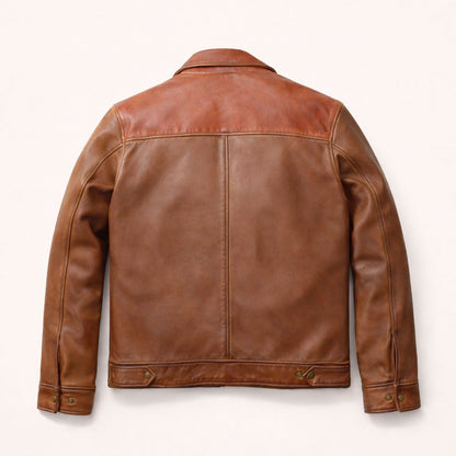 Western Elkhorn Leather Jacket | Copper and Whiskey