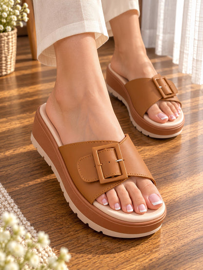 Lucia Buckle Wedges