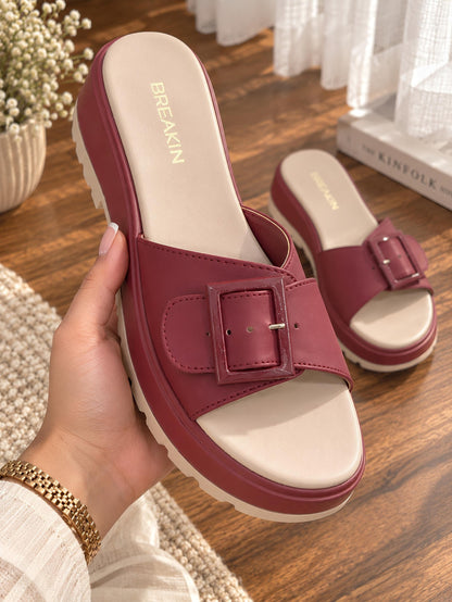 Lucia Buckle Wedges