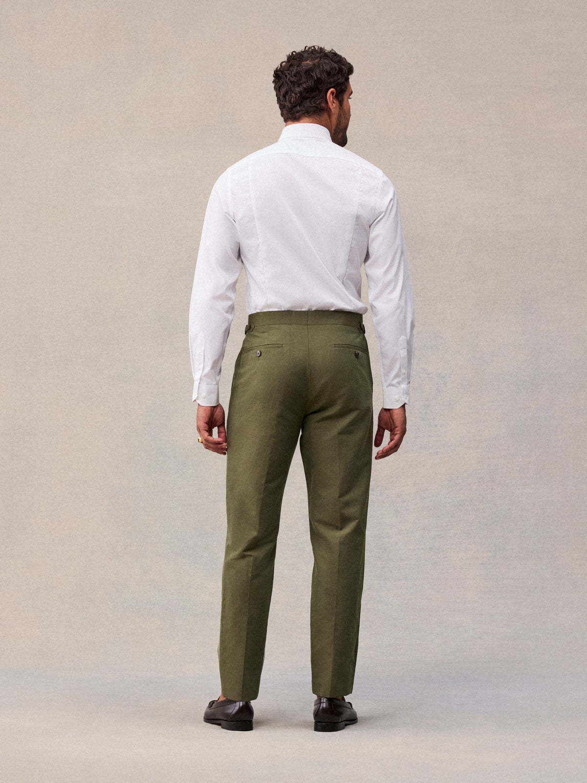 Larchmont Suit in Vintage Olive