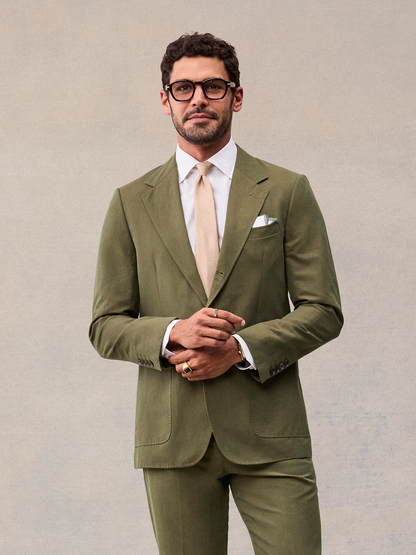 Larchmont Suit in Vintage Olive